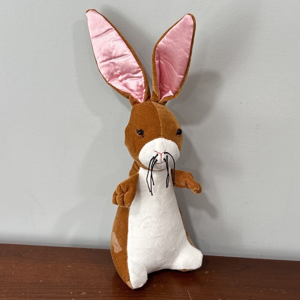 Yottoy the Velveteen Rabbit Plush Stuffed Animal Standing Big Ears Bunny Decor